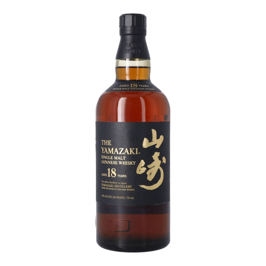 View full screen - View 1 of Lot 5283. The Yamazaki 18 Year Old 43.0 abv NV (1 BT75).