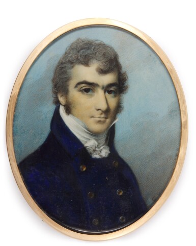 View full screen - View 1 of Lot 478. Portrait of a gentleman, circa 1800.
