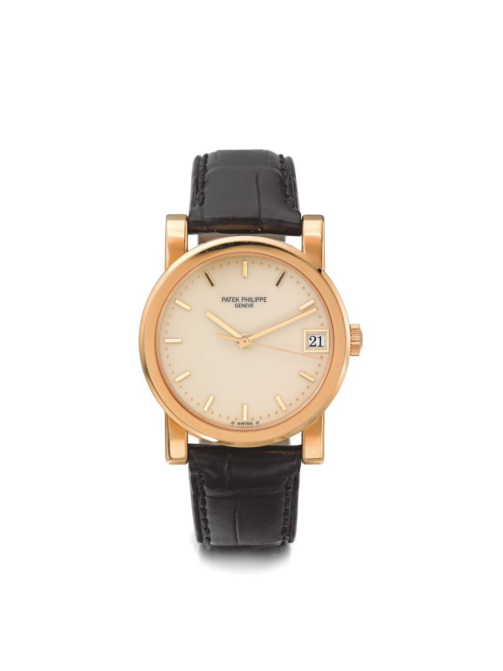 View full screen - View 1 of Lot 24. PATEK PHILIPPE | REF 5012, A YELLOW GOLD AUTOMATIC WRISTWATCH WITH DATE MADE IN 1993.