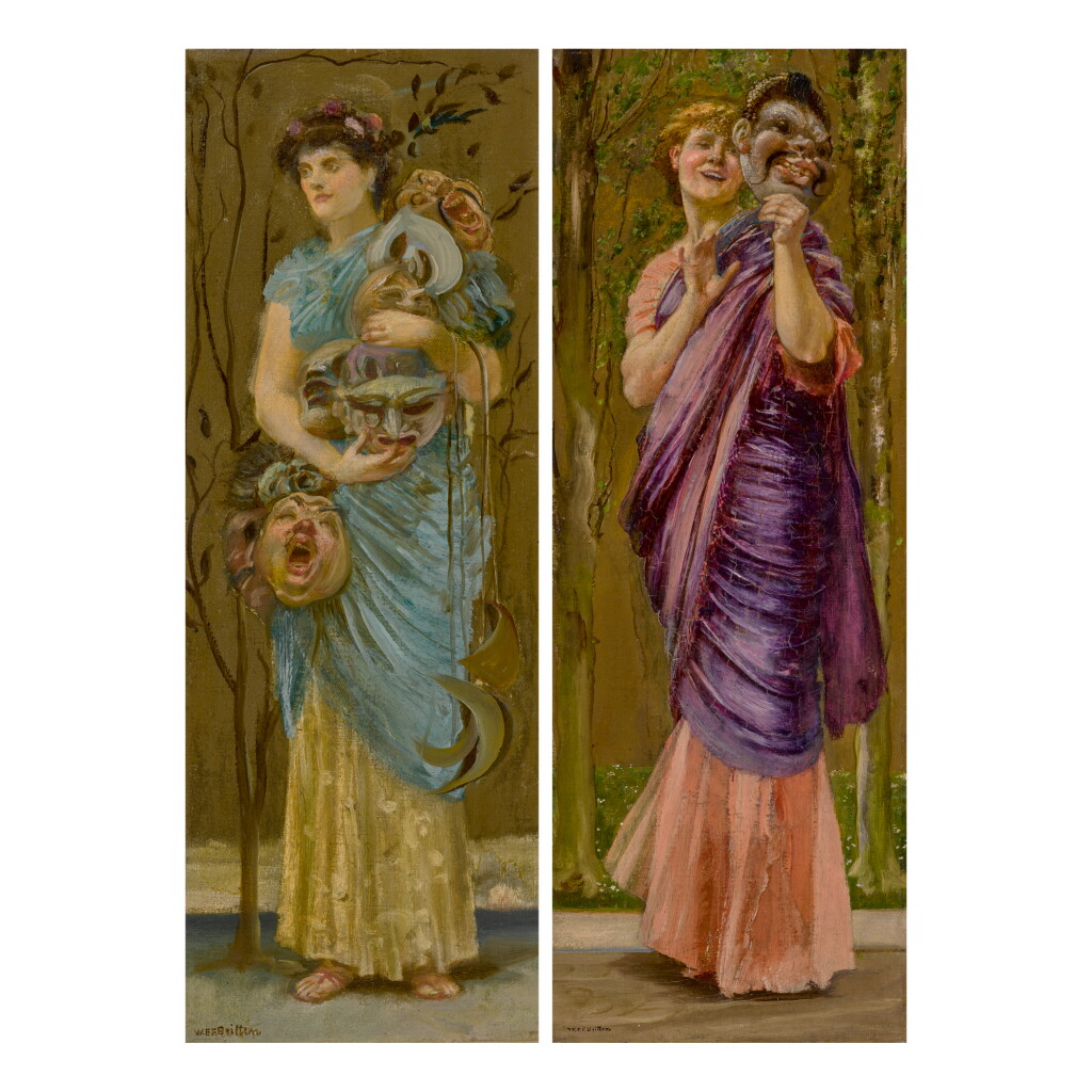View full screen - View 1 of Lot 12. WILLIAM EDWARD FRANK BRITTEN | MELODRAMA AND PANTOMIME: A PAIR .