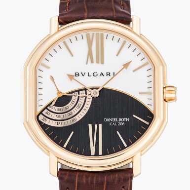 View full screen - View 1 of Lot 359. Daniel Roth Petite Seconde, Reference BRR.P.44.G.PS | A pink gold wristwatch | Circa 2011.