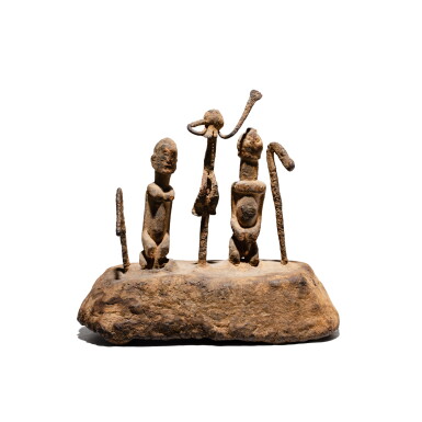 View full screen - View 1 of Lot 4. Autel miniature, Dogon, Mali.
