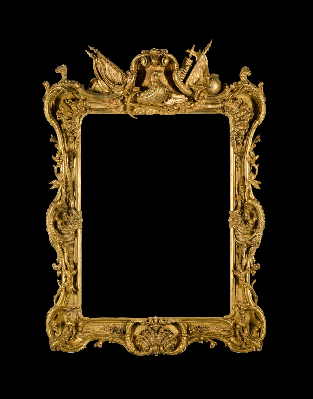 全萤幕检视 - 查看19A Royal George III giltwood frame, Circa 1765的1