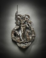 Doorknocker with Neptune