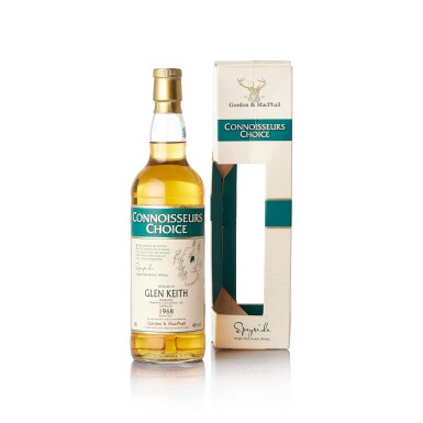 View full screen - View 1 of Lot 6608. Glen Keith Gordon & MacPhail Connoisseurs Choice 46.0 abv 1968 (1 BT70).
