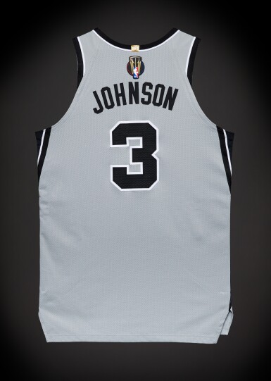 View full screen - View 1 of Lot 55. Keldon Johnson ‘NBA Cup Finals’ San Antonio Spurs 2025-2026 Game Worn Statement Edition Jersey | Matched to 4 Games.