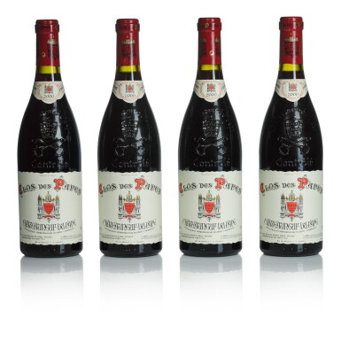 View full screen - View 1 of Lot 400. Châteauneuf du Pape, Clos des Papes 2000 Paul Avril (12 BT).