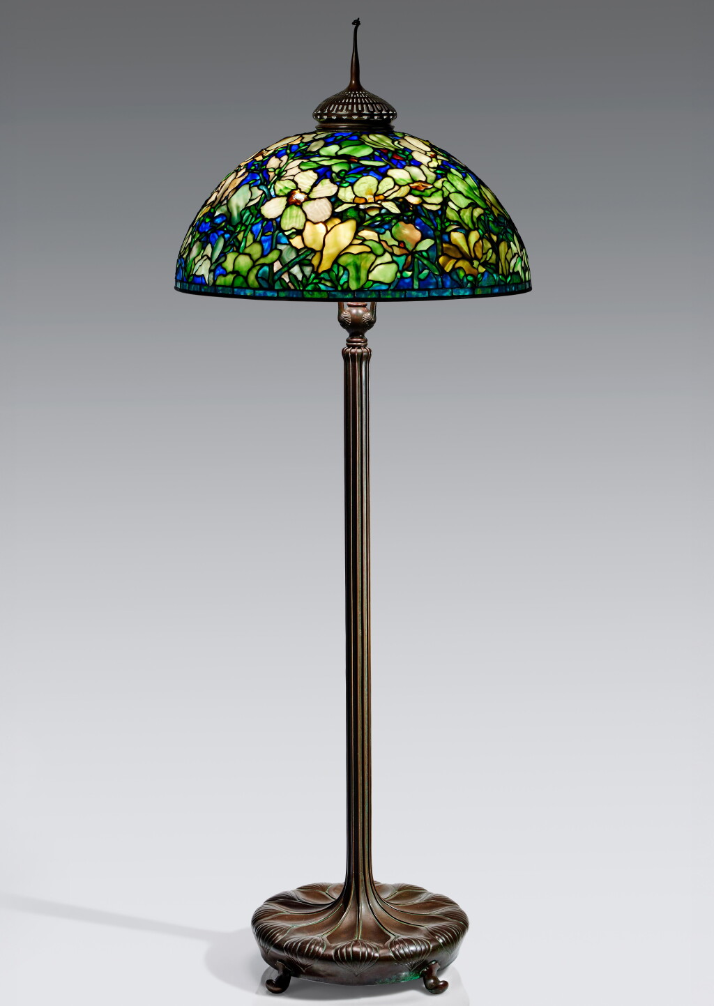 View full screen - View 1 of Lot 209. An Important and Rare "Magnolia" Floor Lamp.