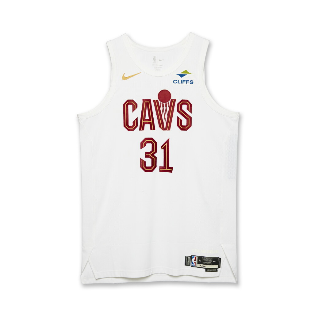 View full screen - View 1 of Lot 60. Jarrett Allen Cleveland Cavaliers 2025-2026 Game Worn Association Edition Jersey .