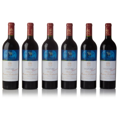 View full screen - View 1 of Lot 541. Château Mouton Rothschild 2008 (6 BT).