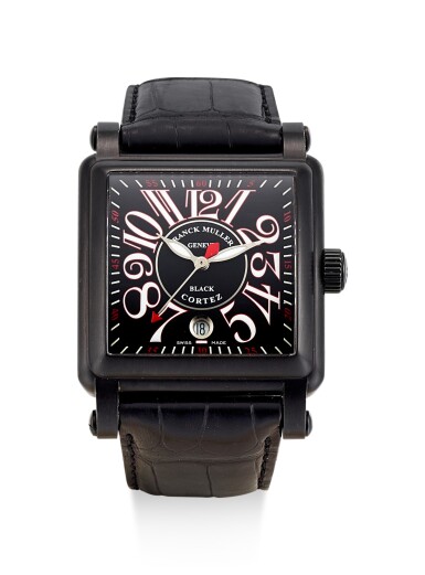 View full screen - View 1 of Lot 8264. FRANK MULLER | MASTER OF COMPLICATIONS, REFERENCE 10000 H SC NR 0, A PVD COATED STAINLESS STEEL WRISTWATCH WITH DATE, CIRCA 2011.