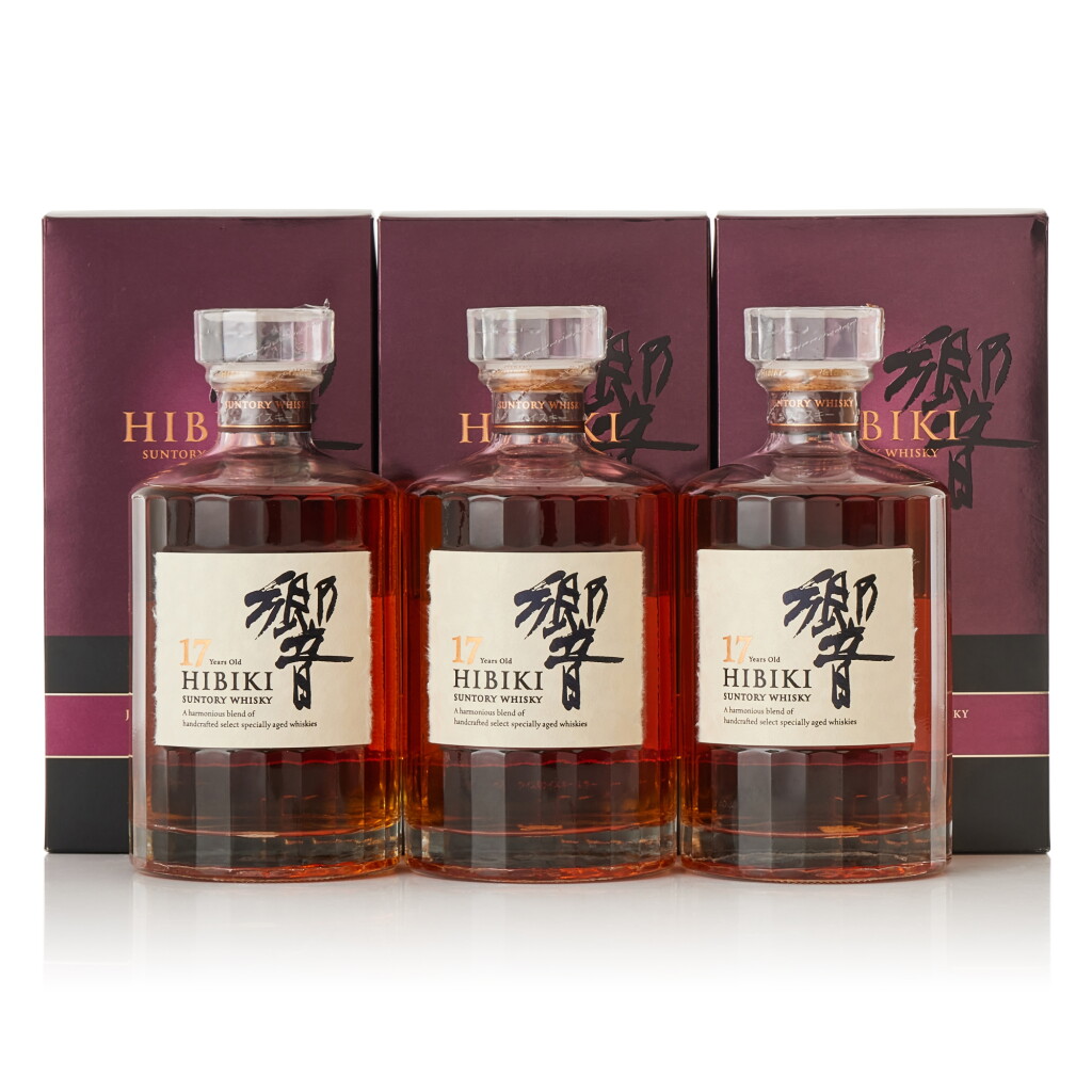 View full screen - View 1 of Lot 9177. 響 Hibiki 17 Year Old 43.0 abv NV (3 BT70).
