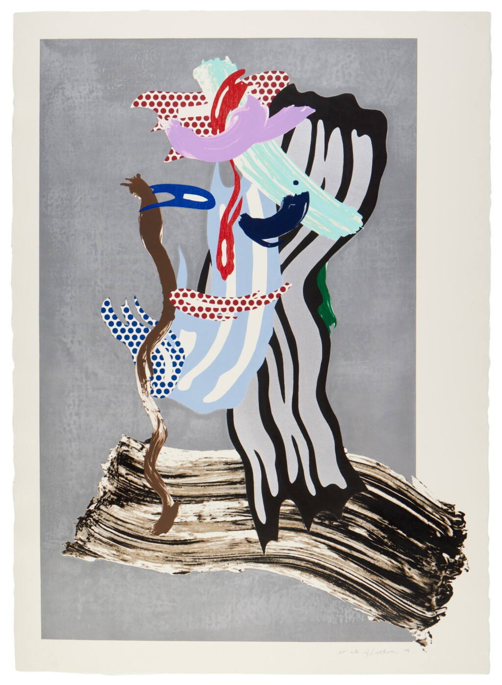 View full screen - View 1 of Lot 578. Grandpa, from the Brushstroke Figures series.