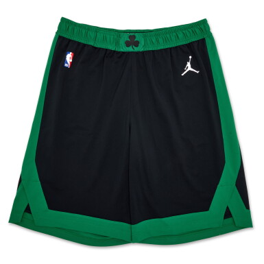 View full screen - View 1 of Lot 51. Xavier Tillman Sr. Boston Celtics 2024 NBA Finals Game 2 Game Worn Statement Edition Shorts | Game 2.