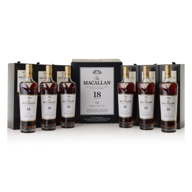 View full screen - View 1 of Lot 9342. The Macallan 18 Year Old 2018 Sherry Oak Release 43.0 abv NV (6 BT70).