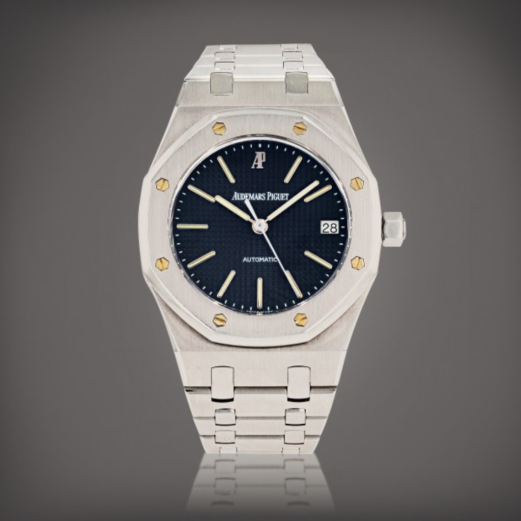 View full screen - View 1 of Lot 110. Royal Oak, reference 14790ST.OO.0789ST.01 Montre bracelet en acier avec date | Stainless steel wristwatch with date and bracelet Vers 2000 | Circa 2000.
