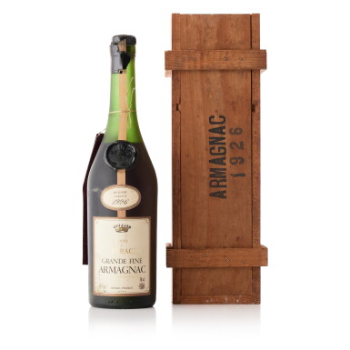 View full screen - View 1 of Lot 6714. Comte de Perac Vintage Armagnac 40.0 abv 1926 (1 BT70).