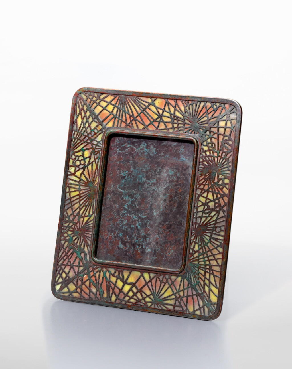 View full screen - View 1 of Lot 202. "Pine Needle" Photograph Frame.