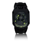 URWERK | REF UR-105 TA LIMITED EDITION TITANIUM TURBINE-POWERED WRISTWATCH WITH SATELLITE HOUR DISPLAY AND CONTROL BOARD CIRCA 2010