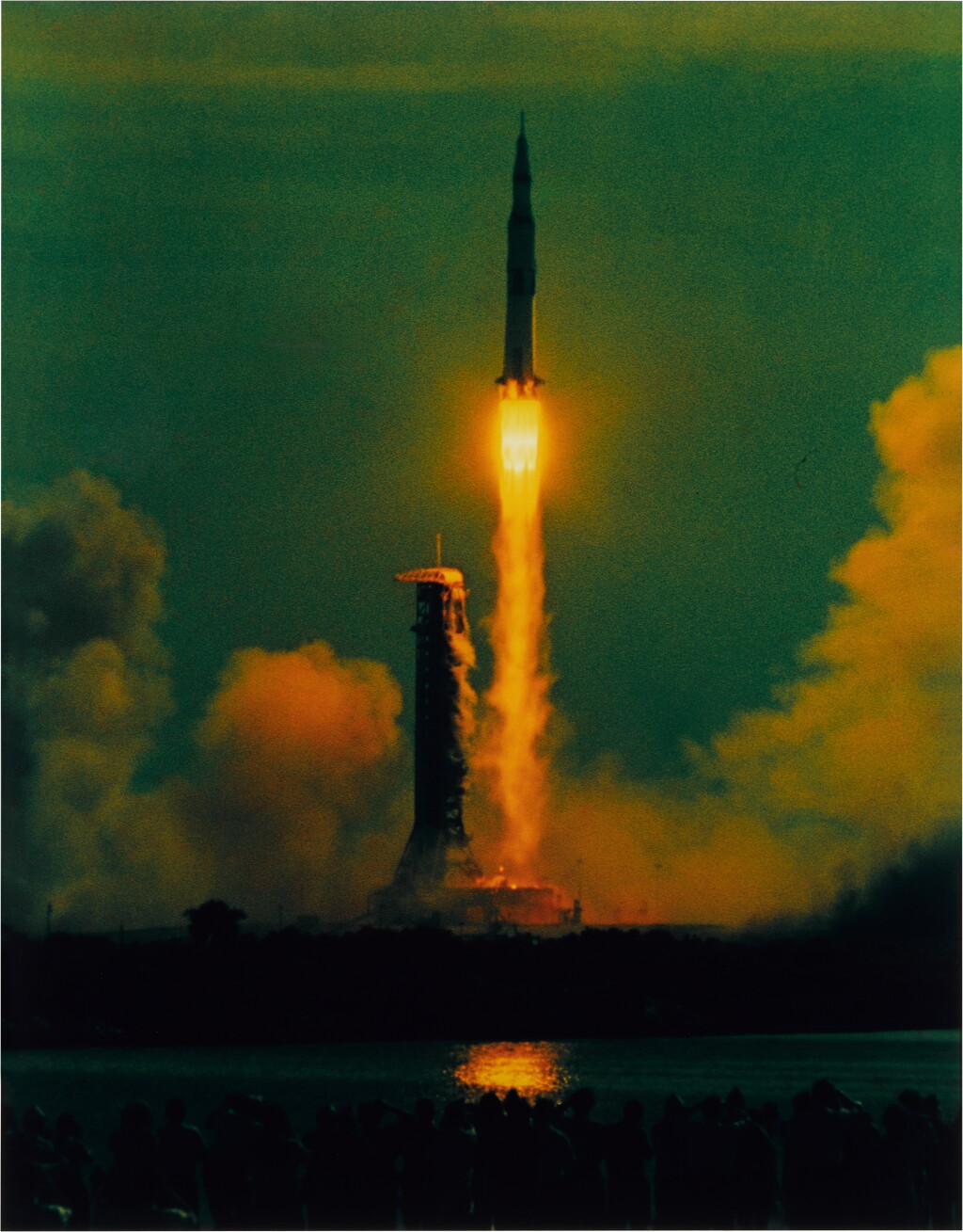 View full screen - View 1 of Lot 182. 'Apollo - 11, 9:32 A. M. 7-16-69 Maiden Voyage To The Moon'.