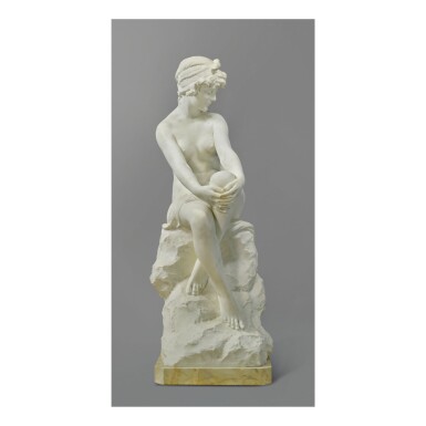 View full screen - View 1 of Lot 423. PIETRO BAZZANTI | NUDE BATHER ON A ROCK.