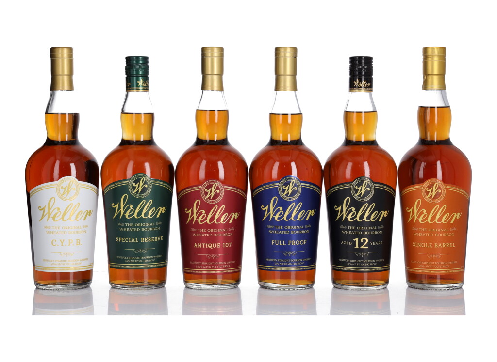 View full screen - View 1 of Lot 278. Weller Mixed Case NV (6 BT 75cl).