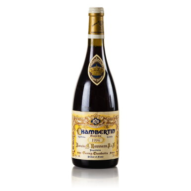 View full screen - View 1 of Lot 389. Chambertin 1994 Domaine Armand Rousseau (1 BT).