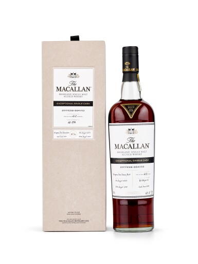 View full screen - View 1 of Lot 37. The Macallan Exceptional Single Cask - 2017/ESB-8841/03 2003 (1 BT70).