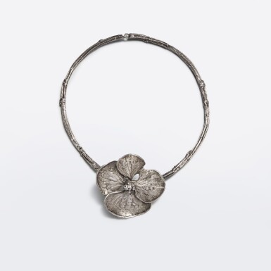 View full screen - View 1 of Lot 100. "Hortensia" Necklace.