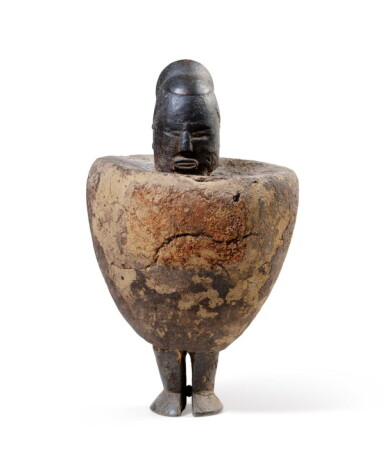 View full screen - View 1 of Lot 177. Fétiche, Téké, République Démocratique du Congo | Teke figure, Republic Demoratic of the Congo.