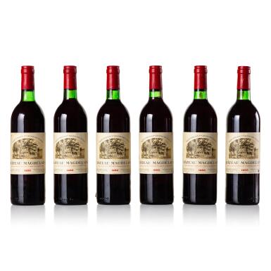 View full screen - View 1 of Lot 428. Château Magdelaine 1982 (6 BT).