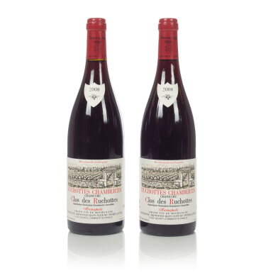 View full screen - View 1 of Lot 436. Ruchottes Chambertin, Clos des Ruchottes 2008 Domaine Armand Rousseau (2 BT).