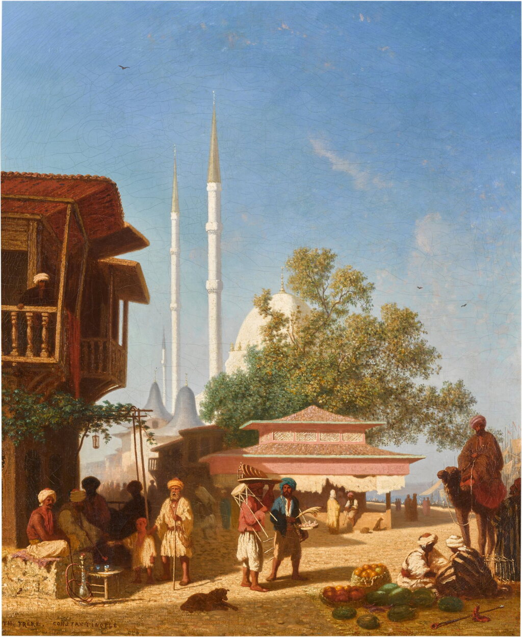 View full screen - View 1 of Lot 11. The Nusretiye Mosque, Istanbul.