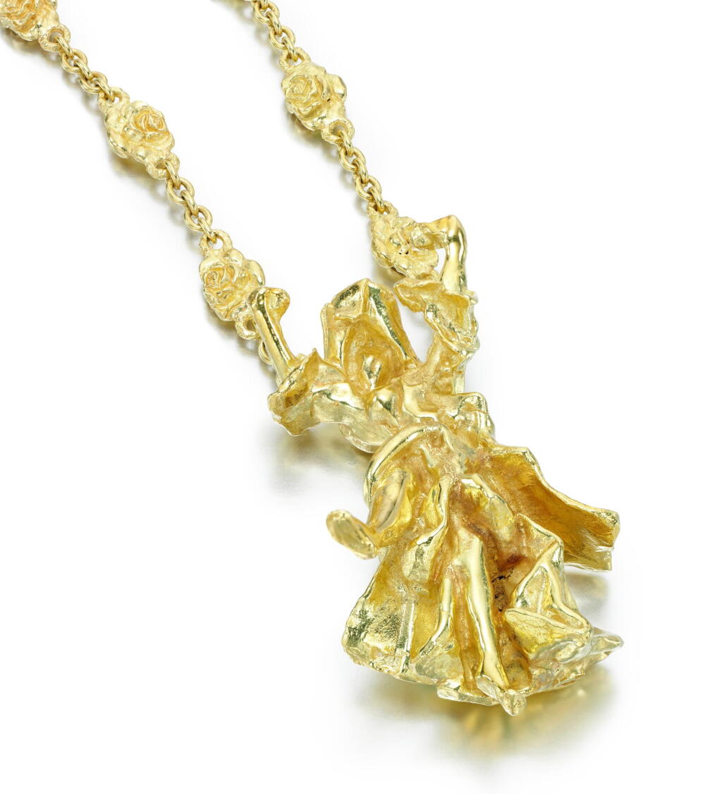 View full screen - View 1 of Lot 55. NECKLACE, 'CARMEN LA CROTALOS', SALVADOR DALÍ.