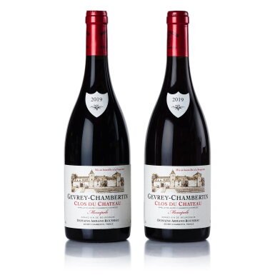 View full screen - View 1 of Lot 299. Gevrey Chambertin, Clos du Château 2019 Domaine Armand Rousseau (2 BT).
