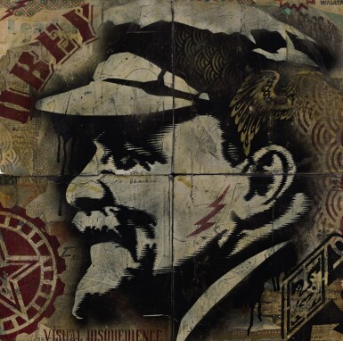 View full screen - View 1 of Lot 514. SHEPARD FAIREY 謝帕德·費爾雷 | LENIN 列寧.