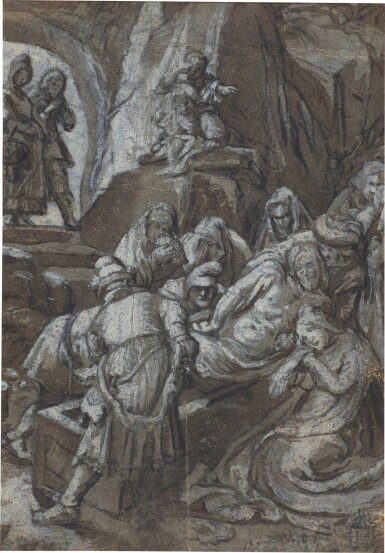 View full screen - View 1 of Lot 101. The Entombment.