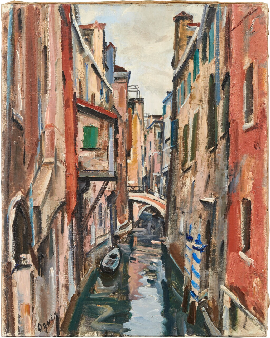 View full screen - View 1 of Lot 22. Venezia, Rio di Santa Maria Zobenigo, Piloti.