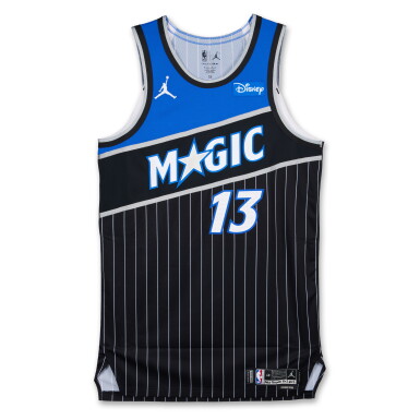 View full screen - View 1 of Lot 61. Jett Howard Orlando Magic 2026 NBA Playoffs Eastern Conference Round 1 Game Issued Statement Edition Jersey | Game 1 .