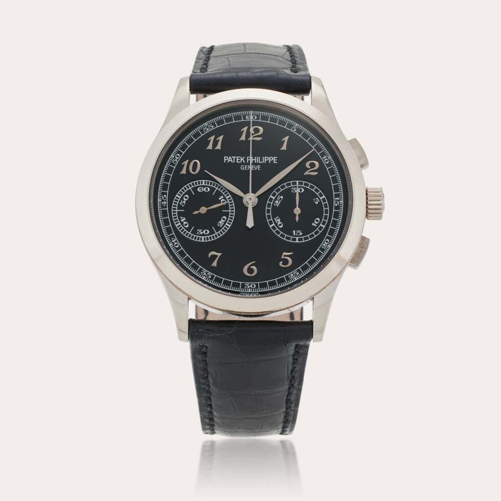 View full screen - View 1 of Lot 210. Reference 5170G-010 | A white gold chronograph wristwatch, Circa 2015.