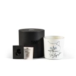 A scented candle "Candle Choupette", maison Karl Lagerfeld
