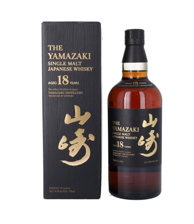 View full screen - View 1 of Lot 5064. The Yamazaki 18 Year Old 43.0 abv NV (1 BT75).