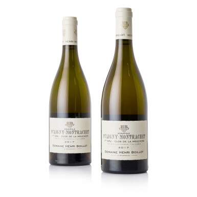 View full screen - View 1 of Lot 8791. Puligny Montrachet, Clos de la Mouchère 2017 Domaine Henri Boillot (6 BT).
