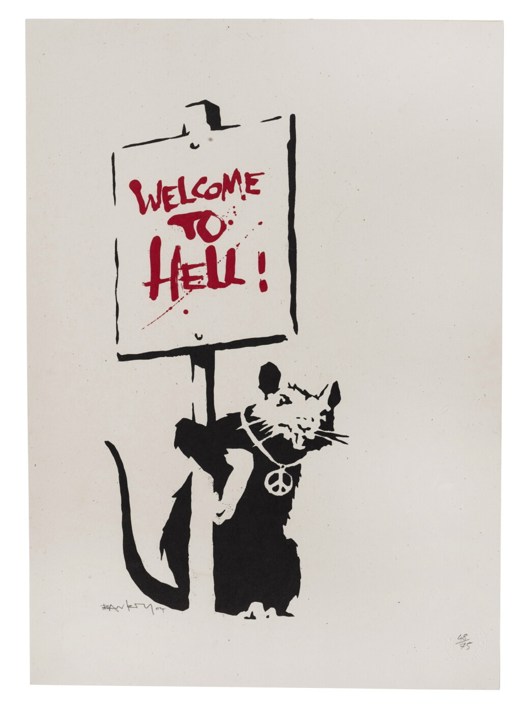 View full screen - View 1 of Lot 69. Welcome To Hell.