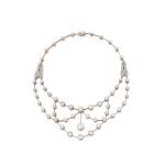 Diamond necklace, 1880s