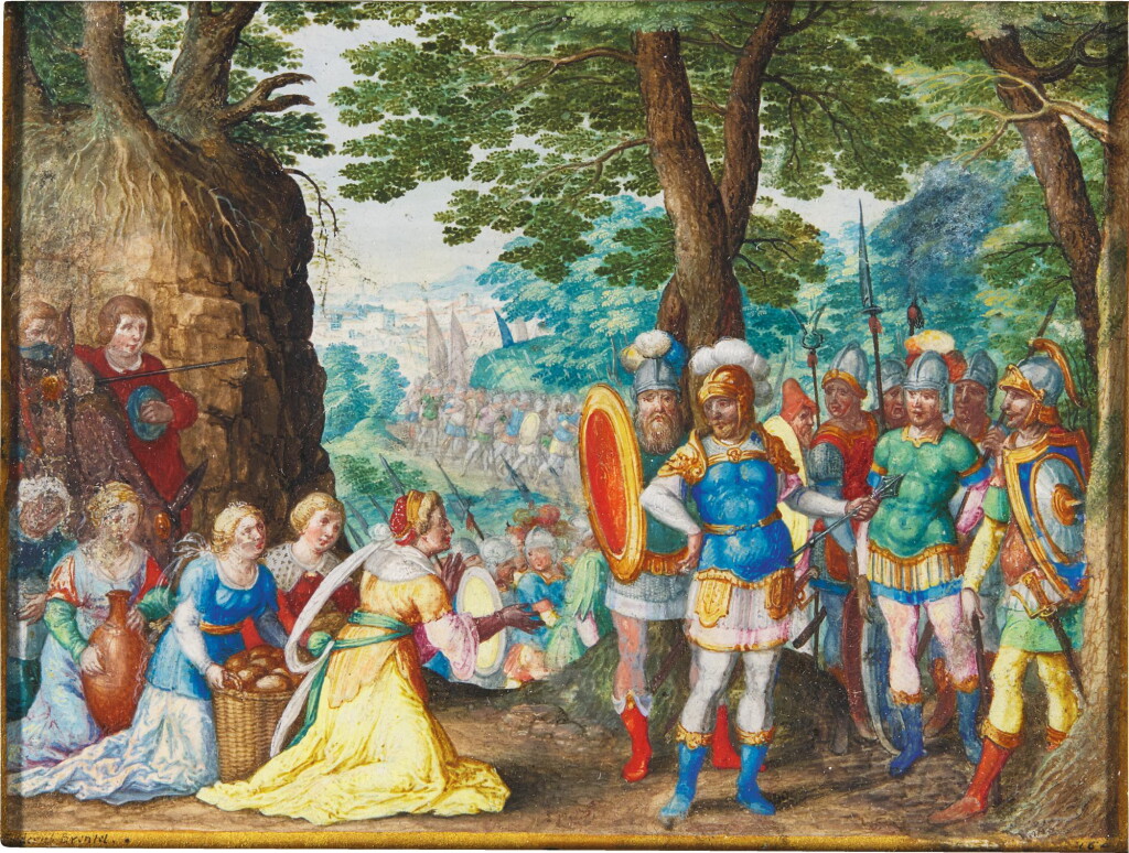 View full screen - View 1 of Lot 7. FRIEDRICH BRENTEL | ABIGAIL BEFORE KING DAVID.