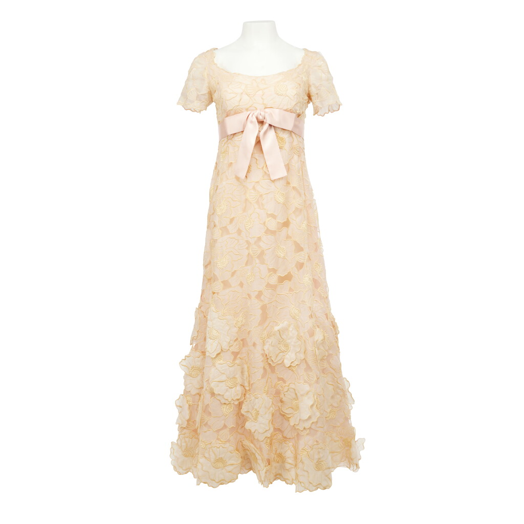 View full screen - View 1 of Lot 45. By Marc Bohan Haute Couture Dress, Spring-Summer 1971.