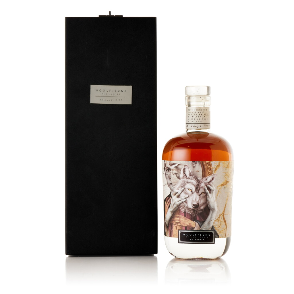 View full screen - View 1 of Lot 6585. Glenglassaugh 40 Year Old "The Hunter" 42.9 abv 1972 (1 BT70).