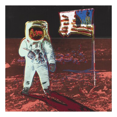 View full screen - View 1 of Lot 54. ANDY WARHOL | MOONWALK (SEE F. & S. IIB.404-405).