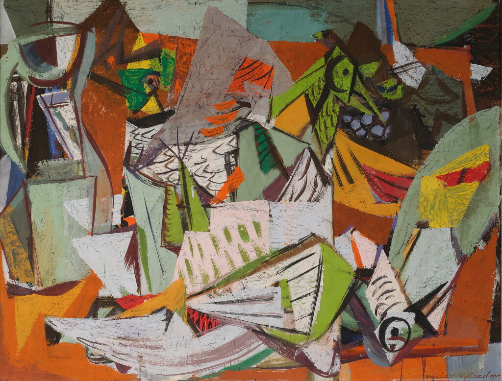 View full screen - View 1 of Lot 941. Composition with Birds.